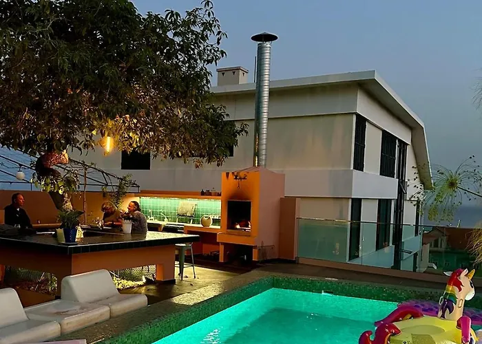 Ruheoase Funchal, Meerblick, Familien, Pool, Bbq, Zentrum Funchal (Madeira)